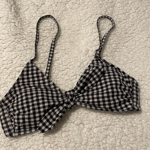 Checkered target bikini top - Picture 1 of 4